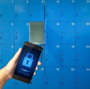 BLUETOOTH LOCKER DOORS